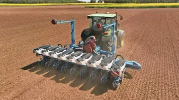 Monosem показал новую складную электрическую сеялку Valoterra Multislide