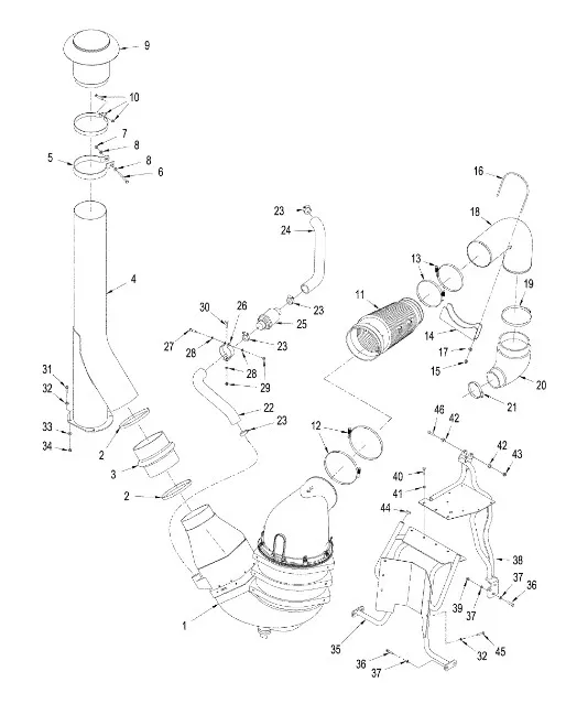 87444058 - патрубок
